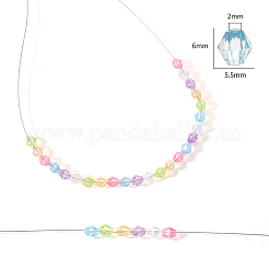 Прозрачные акриловые бусины&nbsp;TACR-YW0001-6MM-01