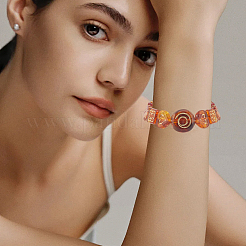 100шт 10 стиля акриловые бусины&nbsp;OACR-PA0001-12