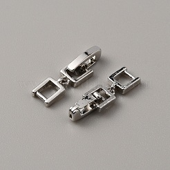 Ottone ripiegare fermagli&nbsp;LS-KK-WH0046-51P