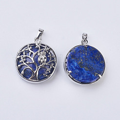 Natürliche Lapislazuli Anhänger&nbsp;G-K234-E06
