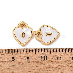 Подвески из натуральной ракушки из нержавеющей стали 304&nbsp;STAS-U061-05G