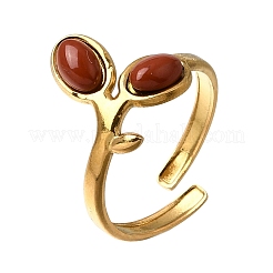 Offene Manschettenringe aus Edelstahl 304&nbsp;RJEW-F213-04G