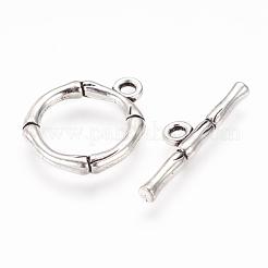 Застежка тоггл из сплава PALLOY-EA9143Y-AS-RS