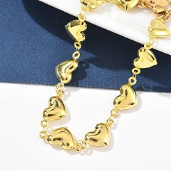 201 браслет из нержавеющей стали для женщин BJEW-Z103-01G-01