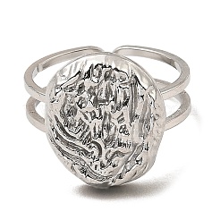 Кольца-манжеты открытого типа из нержавеющей стали марки 304&nbsp;RJEW-Z018-19P