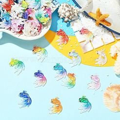 10 шт. акриловые подвески с УФ-печатью&nbsp;TACR-YW0003-22A