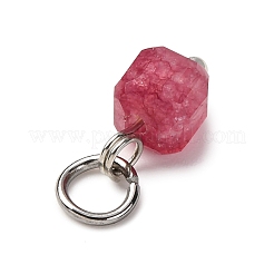 Подвески из натурального цветного турмалина с огранкой в форме куба&nbsp;X-PALLOY-JF04482-02