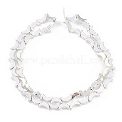 Гальванические нити из синтетических немагнитных гематитовых бусин&nbsp;G-C156-03S