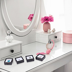 Квадратные пластиковые коробки с бриллиантами CON-WH0092-61B-02