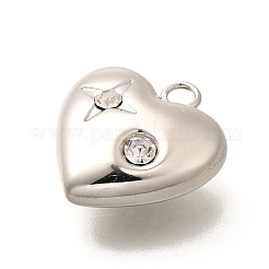 Подвески из нержавеющей стали 304 со стразами STAS-M109-10P-02