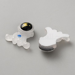 Кабошоны из прозрачной смолы декодируют RESI-WH0077-51B-01