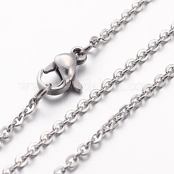 Collana in acciaio inossidabile 304 anti-ossidazione&nbsp;LS-MAK-K004-17P
