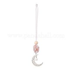 Подвесные украшения из нержавеющей стали moon 201 HJEW-JM00958