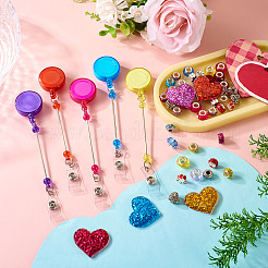 Наборы для изготовления выдвижных катушек для значков своими руками DIY-BT0001-68