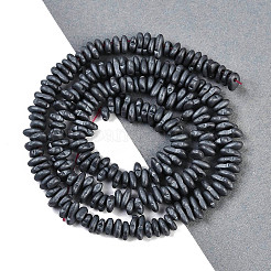 Гальванические нити из синтетических немагнитных гематитовых бусин&nbsp;G-G174-A01-01