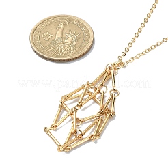 Мешочек для макраме из нержавеющей стали 304&nbsp;NJEW-JN04384-03