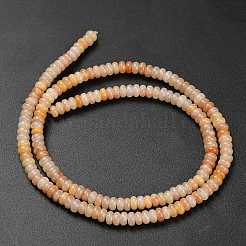 Естественно авантюрин бисер пряди G-L635-A03-4x2mm-01