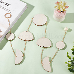 Фаза луны в богемном стиле HJEW-WH0053-13