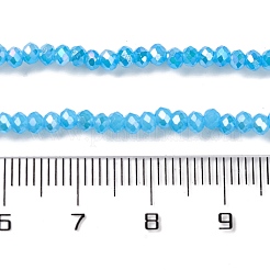 Запекание гальванических нитей стеклянных бусин&nbsp;LS-DGLA-A039-J2MM-B12