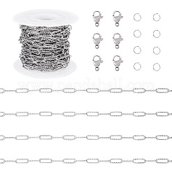 Наборы для изготовления браслетов/ожерельев из нержавеющей стали 304 своими руками&nbsp;DIY-TA0012-41B