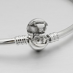 Fabrication de bracelet de style européen en laiton mélangé&nbsp;MAK-M008-M
