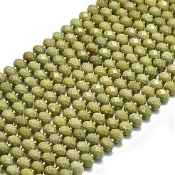 Бусы из натурального алашанского агата G-P573-A52-01