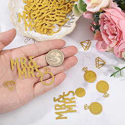 400шт бумажное конфетти DIY-GL0003-195