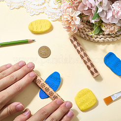 2 шт. 2 стиля палочек для печати из бука&nbsp;TOOL-CN0001-05