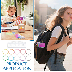 10 шт. 10 цвета&nbsp;AJEW-FG0005-30