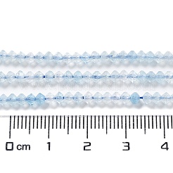 Природные Аквамарин бисер нитей G-J400-B01-01