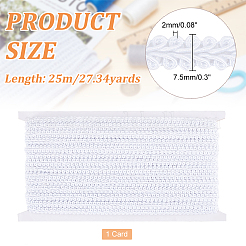 Лента-сороконожка из полиэстера длиной 25 м. OCOR-WH0078-94E