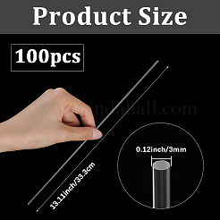 Акриловые стержни твердые AJEW-SP0002-56C