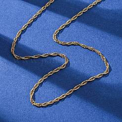 Ожерелья из цепочек из нержавеющей стали 304 толщиной 2.5 мм NJEW-T016-26G