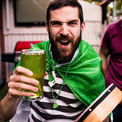 40 шт. 4 украшения ко дню Святого Патрика&nbsp;HJEW-FH0001-55