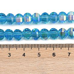 Гальванизируйте прозрачное стекло бисер нитей&nbsp;EGLA-B011-08A-AB07