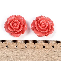 Резные бусины из синтетического коралла CORA-M001-02F