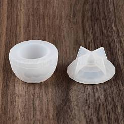 Граненые круглые силиконовые Молды для чашек для свечей своими руками DIY-Q037-07A