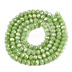 Стеклянные бусины с гальваническим покрытием &nbsp;LS-EGLA-A044-P3mm-B30