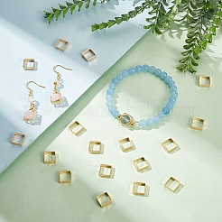 20шт латунные рамки для бусин&nbsp;KK-GO0001-77