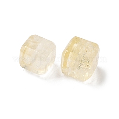 Бусины из натурального желтого кварца G-D307-B05