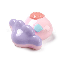 Cabochon decodensati in resina opaca imitazione cibo&nbsp;CRES-M016-02C