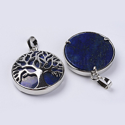 Natürliche Lapislazuli Anhänger&nbsp;G-P350-D06
