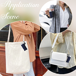 Шелковые мешочки для помады с черными пластиковыми застежками-ключиками AJEW-WH20048-07E