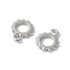 Dijes de tubo de latón con forma de fianza&nbsp;KK-D324-09P