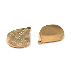 Pendentifs en acier inoxydable chirurgical 316 avec placage ionique (IP)&nbsp;LS-STAS-M293-10G