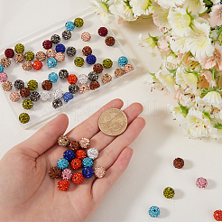 120 шт. 12 цвета проложить бусины для дискотечного шара RB-SC0004-85