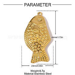 Подвески из нержавеющей стали 304&nbsp;STAS-OY006-18G