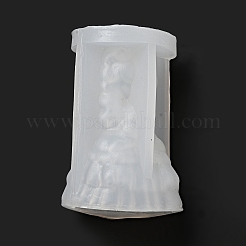 DIY 3d богиня девушка с фигуркой животного&nbsp;DIY-G081-01D