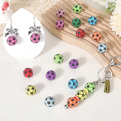 30 шт. спортивные смоляные стразы&nbsp;OACR-SC0002-29