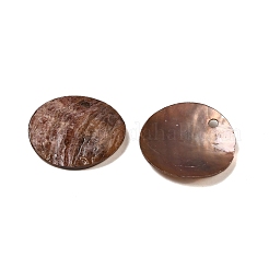 Подвески из натуральных ракушек акойя SHEL-M021-10